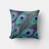 Peacock Feathers クッション (正面)