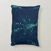 Peacock geometric Pattern アクセントクッション (裏面(縦))