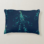 Peacock geometric Pattern アクセントクッション (裏面)