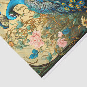 Peacock in Tapestry 3 Decopage紙 薄葉紙 (詳細)