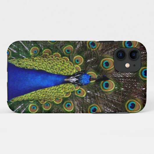 Peacock iPhone5ケース Case-Mate iPhoneケース (裏面(横))
