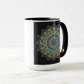 Peacock Mandala Mug マグカップ (正面右)
