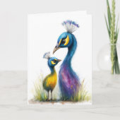 Peacock Mother's Day シーズンカード (正面)