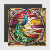 Peacock on Pink (正面/裏面)