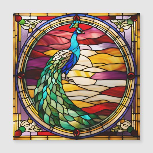 Peacock on Pink (正面)