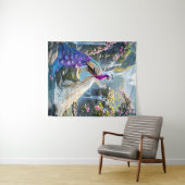 Peacock Paradise タペストリー (インサイチュ(横))