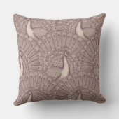 peacock pattern クッション (裏面)