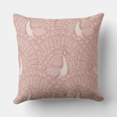 peacock pattern クッション (裏面)