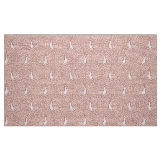 peacock pattern ファブリック (ファットクウォーター)