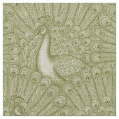 peacock pattern ファブリック (クローズアップ)