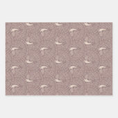 peacock pattern ラッピングペーパーシート (正面)