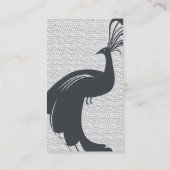 PEACOCK & PEBBLES名刺 名刺 (裏面)