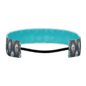 Peacock Plumes アスレチックヘッドバンド (裏面)