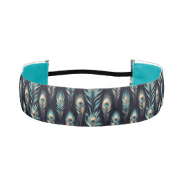 Peacock Plumes アスレチックヘッドバンド