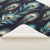 Peacock Plumes シェルパブランケット (3/4)