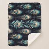 Peacock Plumes シェルパブランケット (正面)