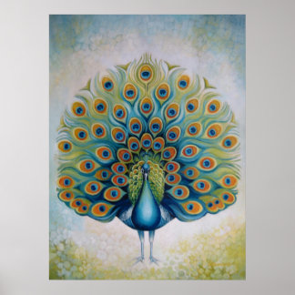 Peacock poster ポスター