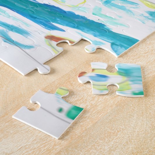 Peacock Puzzle ジグソーパズル (側面)