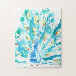 Peacock Puzzle ジグソーパズル