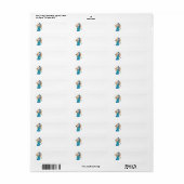 Peacock Shine IS 60v1 ラベル (フルシート)