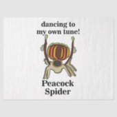 Peacock Spider Funny 薄葉紙 (正面)