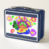 Peacock spring メタルランチボックス (裏面)