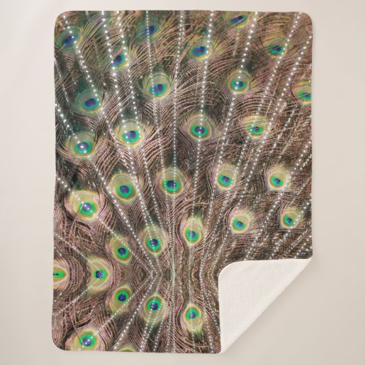 Peacock Style Blanket Large シェルパブランケット (正面)