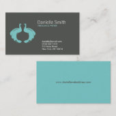 PEACOCKS in AQUA名刺 名刺 (正面/裏面)