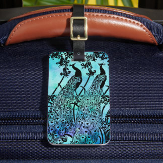 Peacocks Luggage Tag ラゲッジタグ