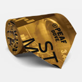 PEAF DOVE©億万長者ネックによる株式市場の上師 ネクタイ (ロール)