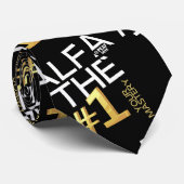 PEAF DOVE©億万長者「ALFA THE #1」 ネクタイ (ロール)