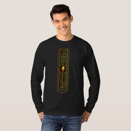 PEAFDOVE® GOLDEN EGG LONGSHIRT— MAIN CHARACTER BIG Tシャツ (正面フル)