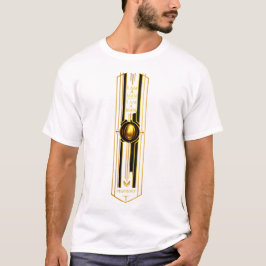 PEAFDOVE® GOLDEN EGG WHITE LONGSHIRT Tシャツ