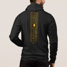 PEAFDOVE® GOLDEN EGG ZIP HOODIE — Billionaire Aura パーカ