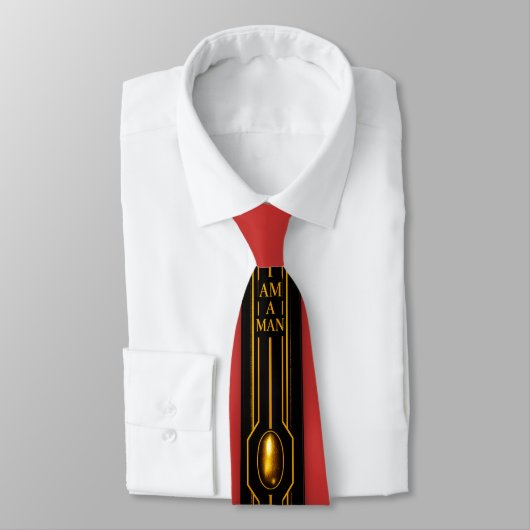 PEAFDOVE® RED GOLDEN EGG TIE — MAIN CHARACTER MAN ネクタイ (タイ)