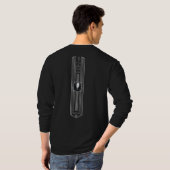 PEAFDOVE® SILVER EGG LONGSHIRT — I AM A MAN  Tシャツ (裏面フル)