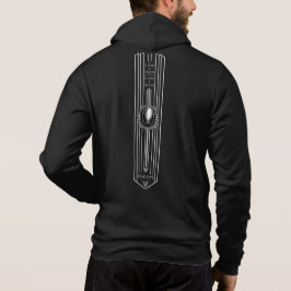 PEAFDOVE® SILVER EGG ZIP HOODIE — I AM A MAN パーカ