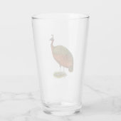 Peafowl：コンゴのピーヘン タンブラーグラス (裏面)
