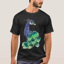 Peafowl Art Tシャツ