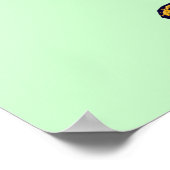 Peafowl:  Impressionistic Congo Hen ポスター (角)