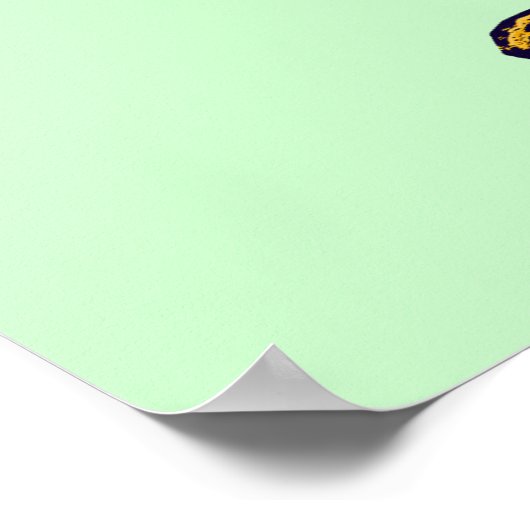 Peafowl:  Impressionistic Congo Hen ポスター (角)