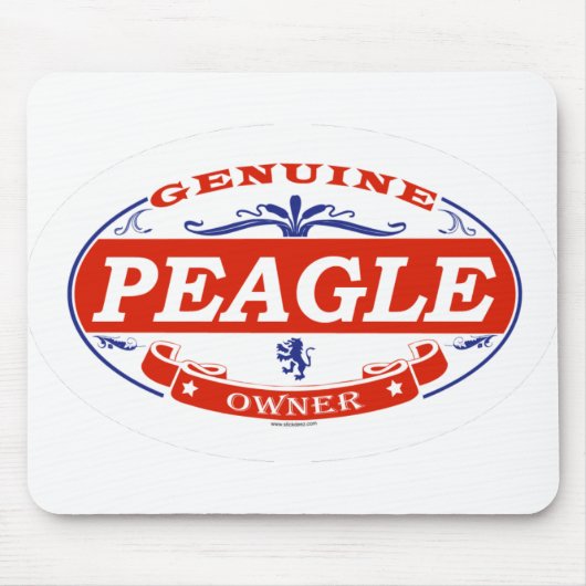Peagle マウスパッド (正面)