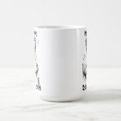 Peak Design Bold Graffiti ピンナップ スケッチ アート コーヒーマグカップ (中央)