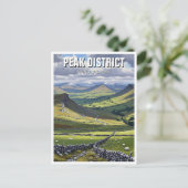 Peak District National Park England Travel ポストカード (スタンド正面)