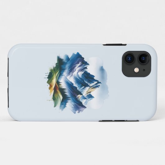 Peak Panorama Splendor Case-Mate iPhoneケース (裏面(横))