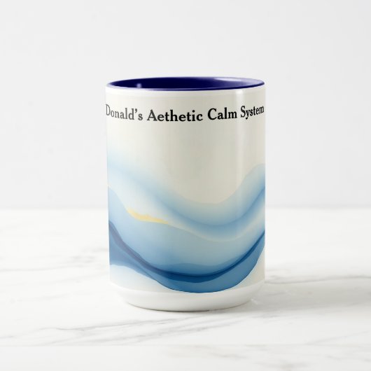 Peak Performance Flow State Custom Coffee マグカップ (中央)