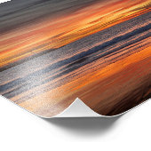 Peak Sunset - Marina Del Rey, CA フォトプリント (角)