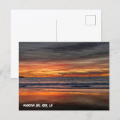Peak Sunset - Marina Del Rey, CA ポストカード (正面/裏面)