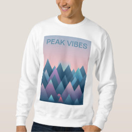 Peak Vibes: Mountain Adventure Sweatshirt スウェットシャツ