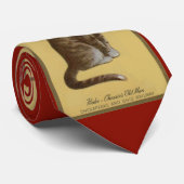 Peake, Chessie's Old Man tomcat tabby cat ネクタイ (ロール)